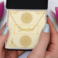 Personalized Perfection: Your Name, Your Style  - Custom Name Necklace in Gift Box (with light option )