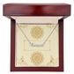 Personalized Perfection: Your Name, Your Style  - Custom Name Necklace in Gift Box (with light option )